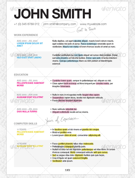 Resume Template