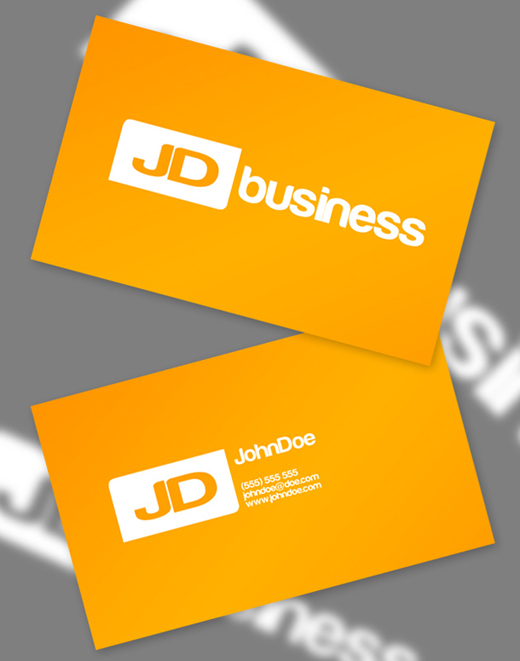 business card for free