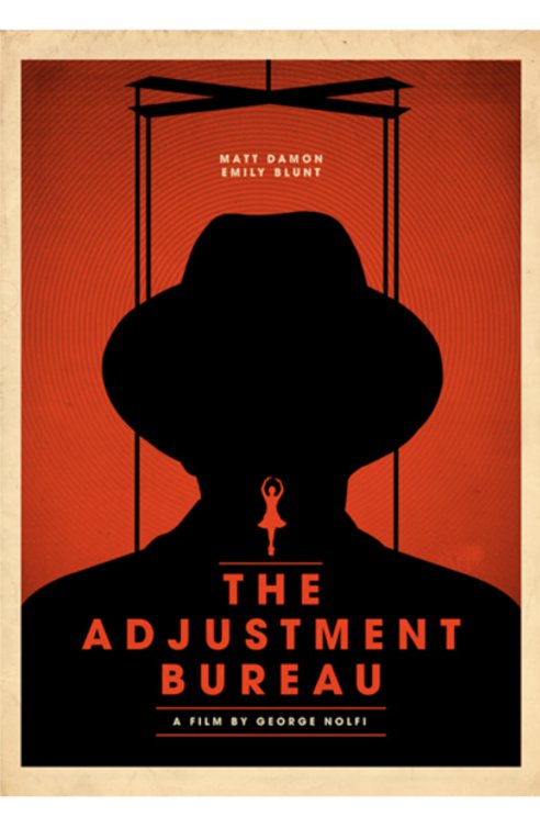 adjustment bureau movie poster