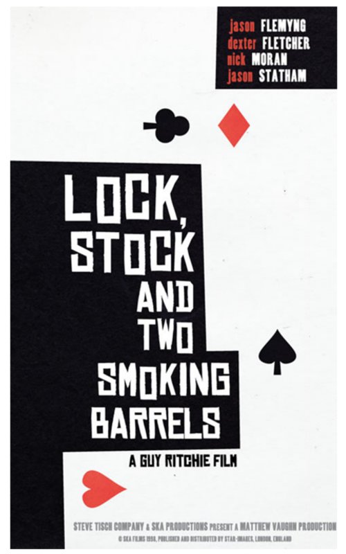 lock stock and two smoking barrels movie poster