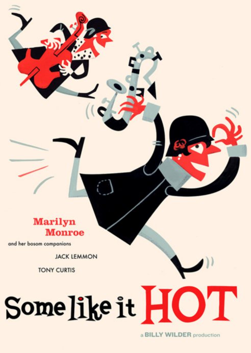 some like it hot movie poster
