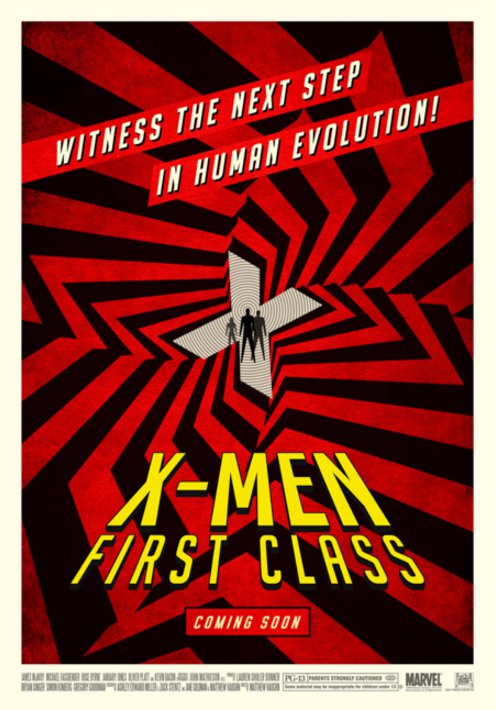 xmen first class movie poster