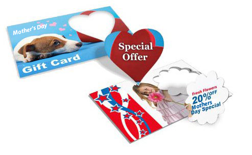 gift card mothers day perf out mailers