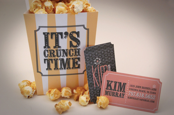 popcorn_business_card movie ticket business card