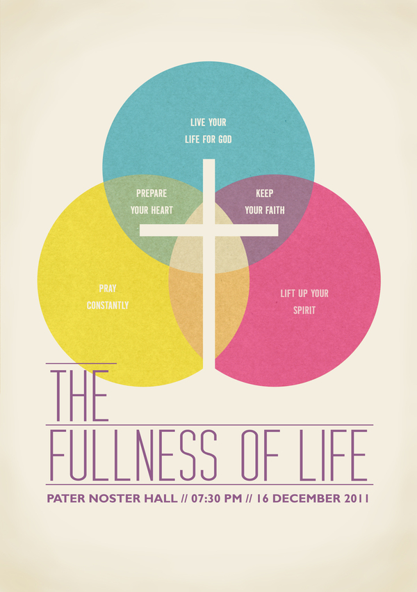 church poster church promotion