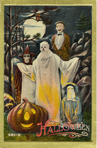Vintage Halloween postcard Vintage Halloween postcard