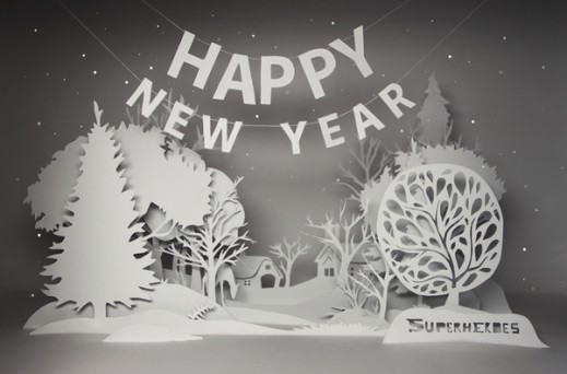 Die-Cut Greeting Card by Yuriy Gusinskiy and Nataliya Strelchenko. Die-Cut Greeting Card by Yuriy Gusinskiy and Nataliya Strelchenko.