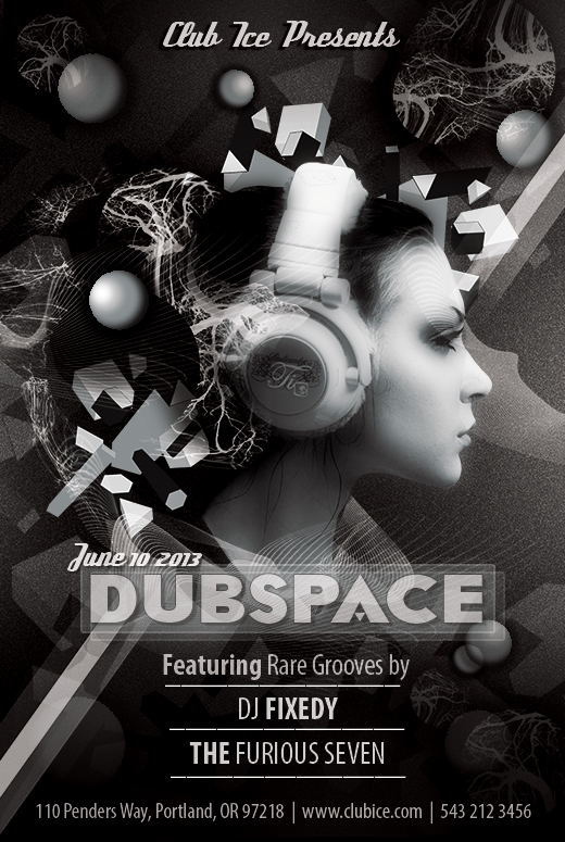 free photoshop club flyer template house_flyer_3_jumboXL_6x9