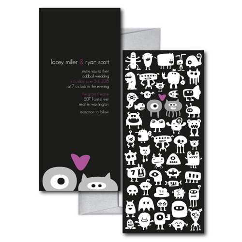 funny wedding invitation