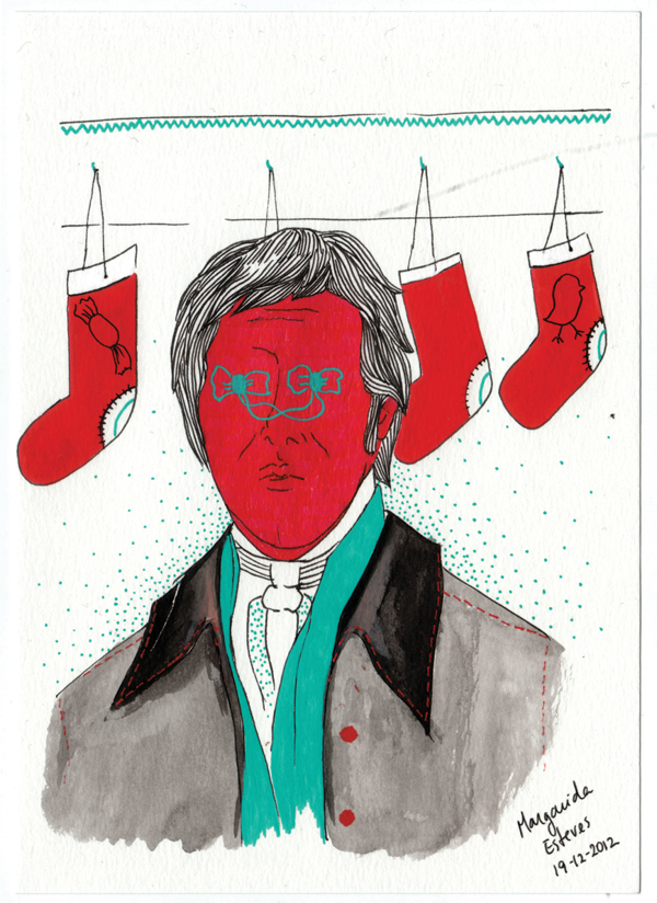 surreal holiday cards