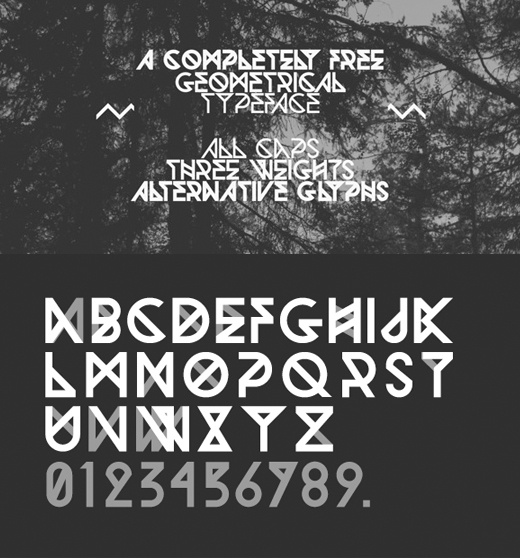 free art deco font 15