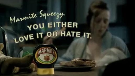 you either love it or hate it marmite