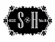 free wedding monogram