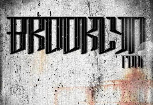 brooklyn font