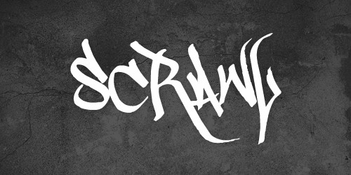 free scrawl font