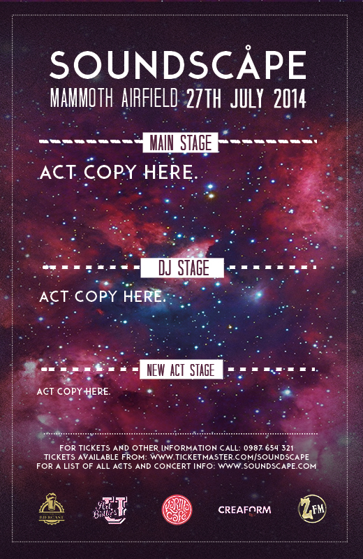 free festival poster template