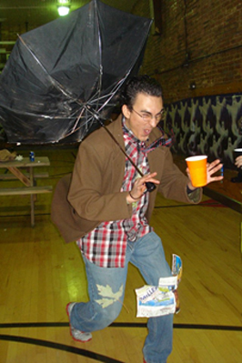 caught in a hurricane costume