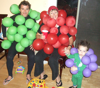family grape halloween costume