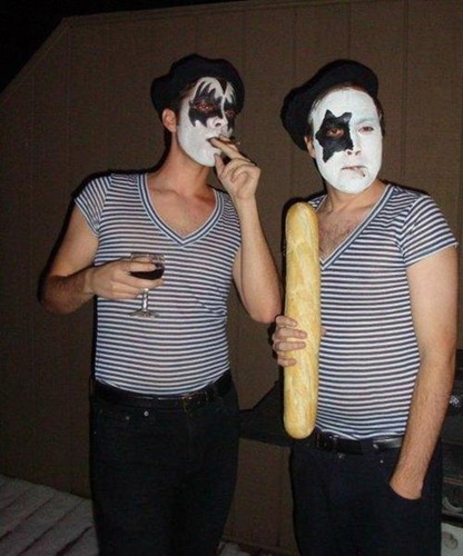 french kiss pun halloween costume