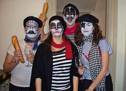 french kiss halloween homemade costume