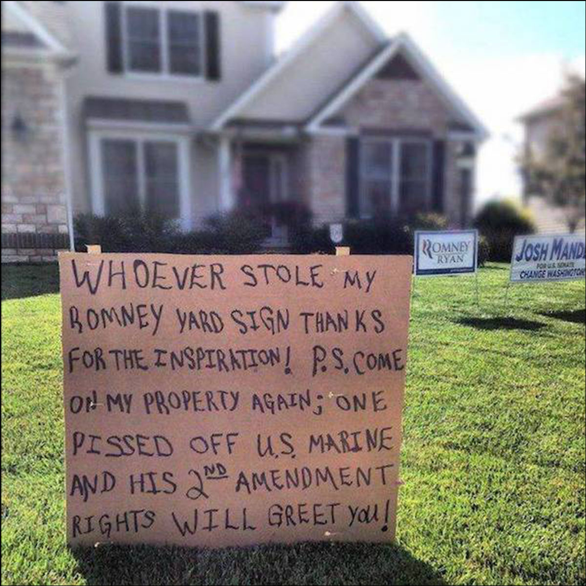 Funny Yard Sign 27