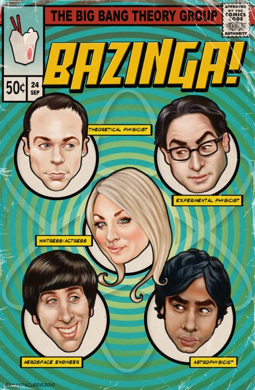 tv show posters big bang theory