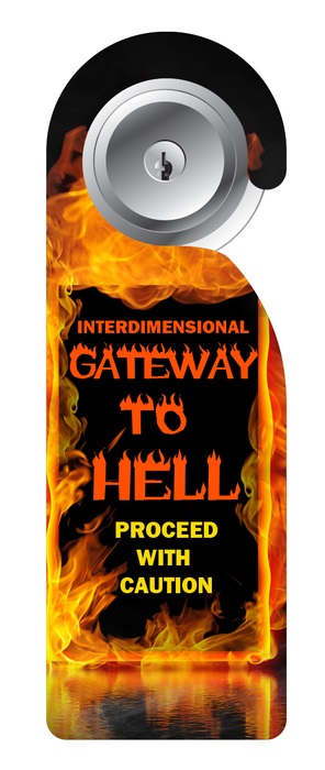 funny do not disturb sign