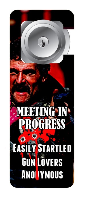 NRA do not disturb sign