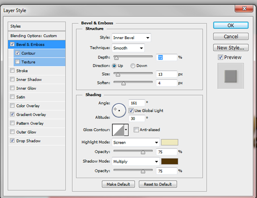 photoshop text effects