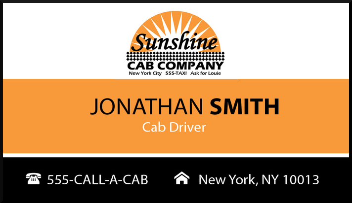 Sunshine Cab Company