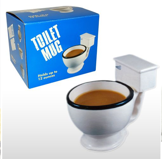 coffee toilet mug holiday gift