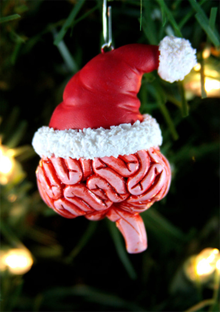 Holiday brain decoration