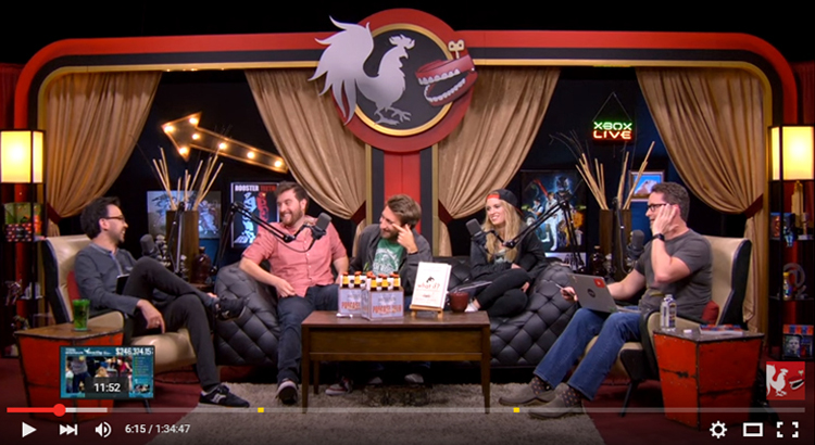 screenshot rooster teeth podcast