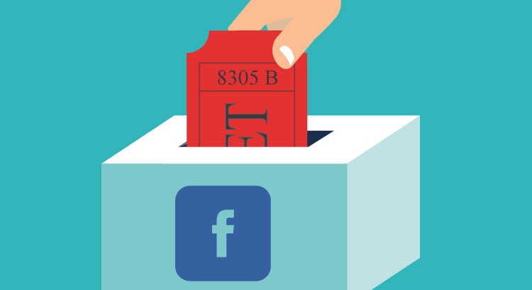 Social media contest lottery drawing