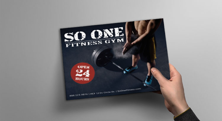 Always put a call to action at the end to let your recipients know what they should do. Flyer without a call to action.