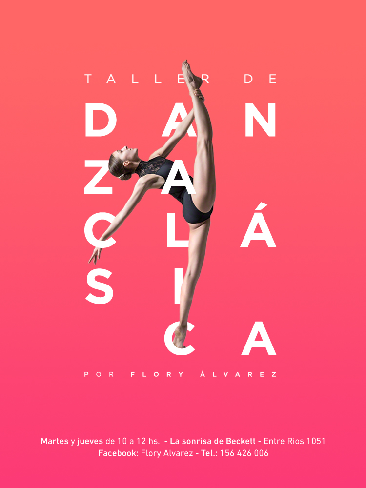 ballet workshop flyer by Hilen Godoy