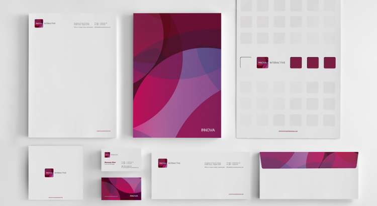 Corporate stationery from Innova Interactive