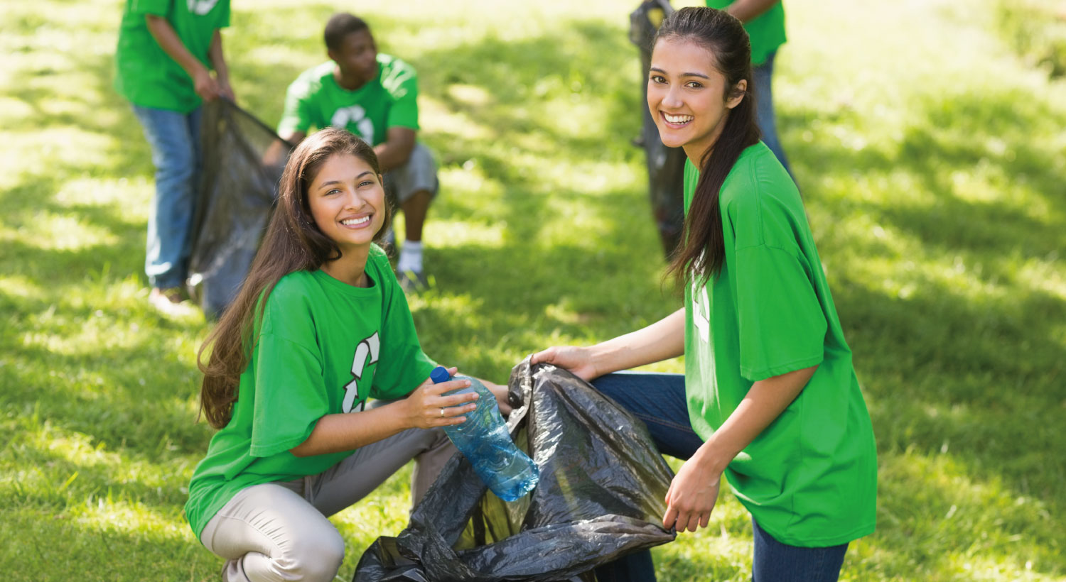 Employees engaged in nonprofit partnership