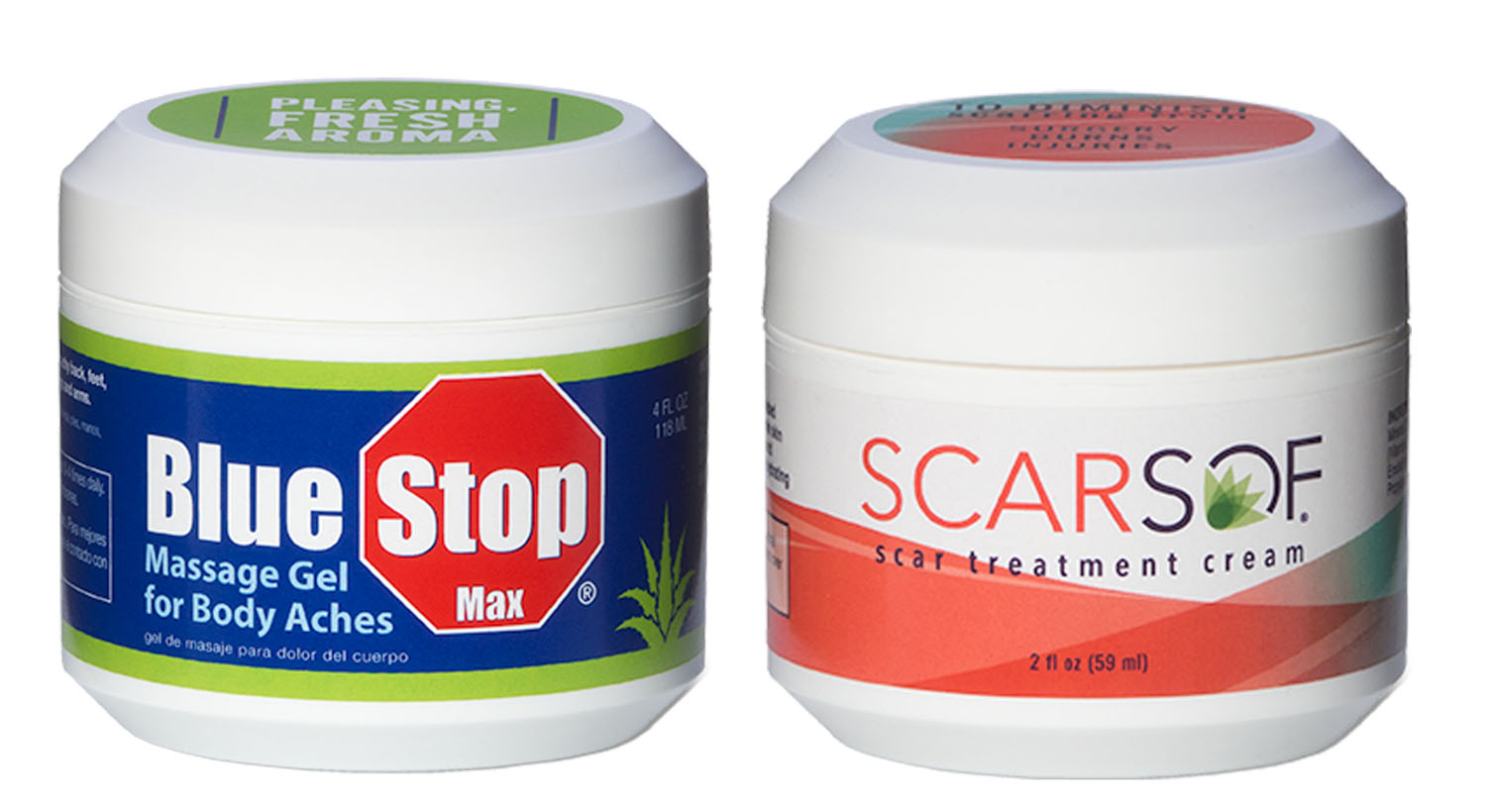 Clavel's Core Products: Blue Stop Max and ScarSOF Clavel Blue Stop Max and ScarSOF