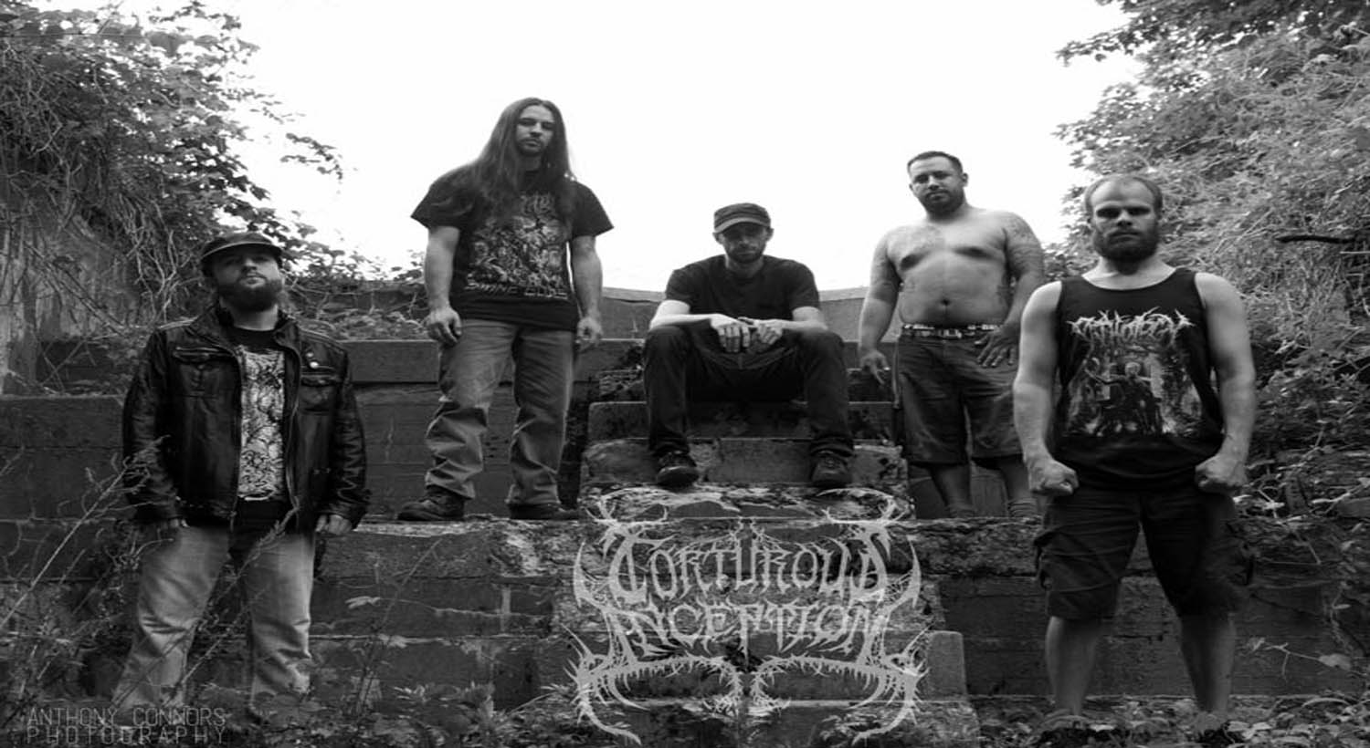 The band members of Torturous Inception