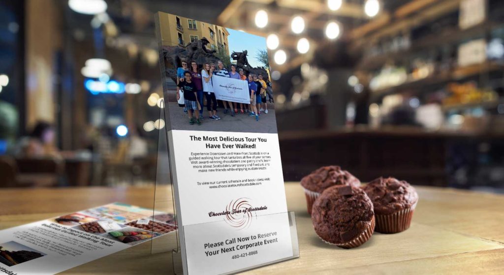 Chocolate Tour of Scottsdale Rack Cards