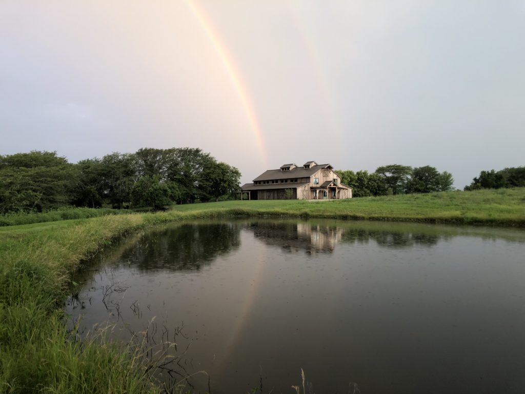 Rainbow Over The Pearl at Crawford Farm