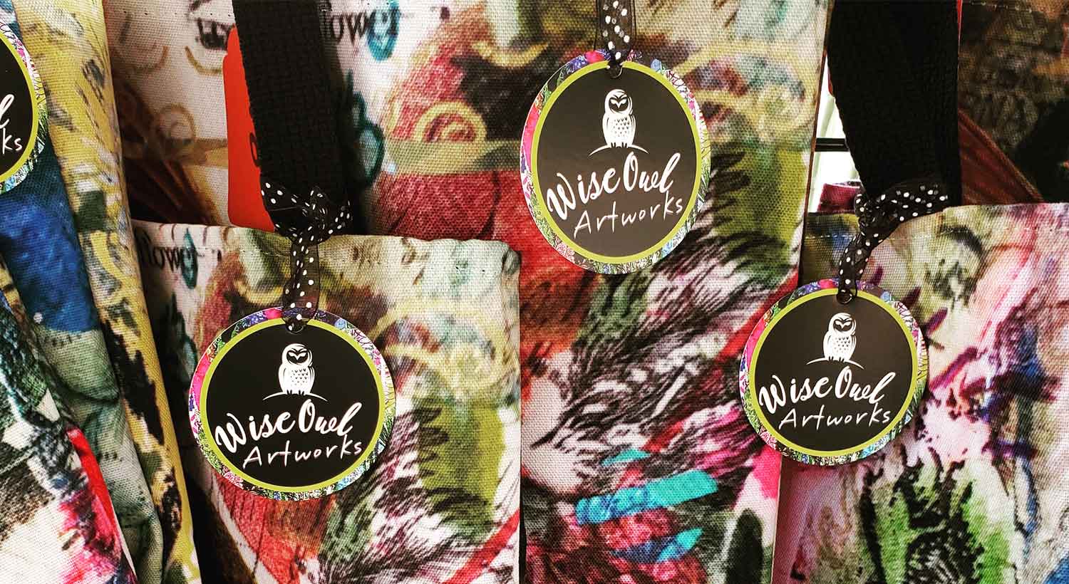 NextDayFlyers Die-Cut Hang Tags on Wise Owl Artworks Merchandise