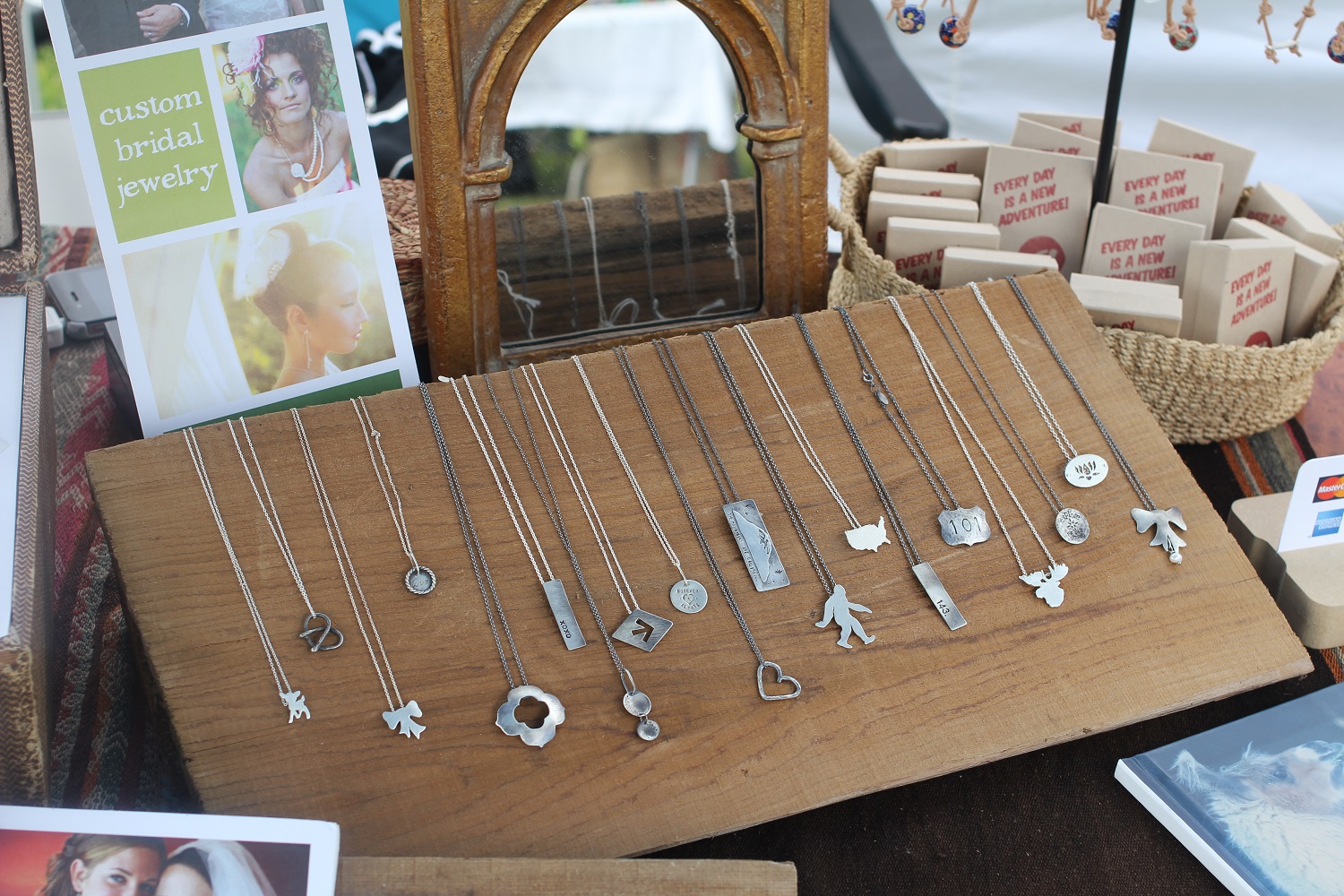 handmade metal necklace jewelry