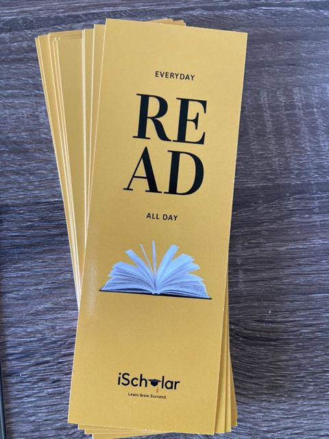 Everyday read all day bookmark 