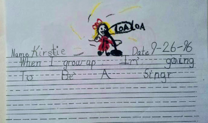 kirstie kraus childhood drawing