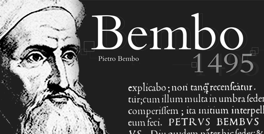 bembo font